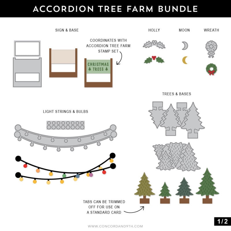 Accordion Tree Farm - Die