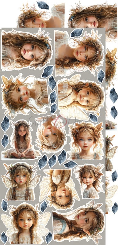 Mindfulness Time - Flowers & More ( 18 double sided paper 2x9)