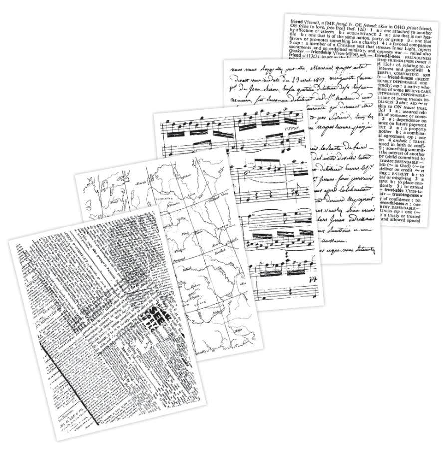Collage Backgrounds Hero Transfers Part 2 - Black*