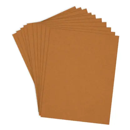 ColorWheel Cardstock Pack 8.5" x 11" - Terra Cotta - 10 Sheets