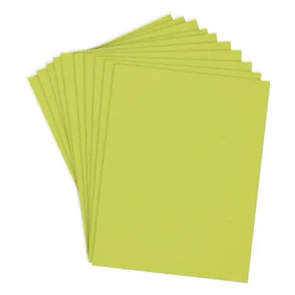 ColorWheel Cardstock Pack 8.5" x 11" - Peridot - 10 Sheets