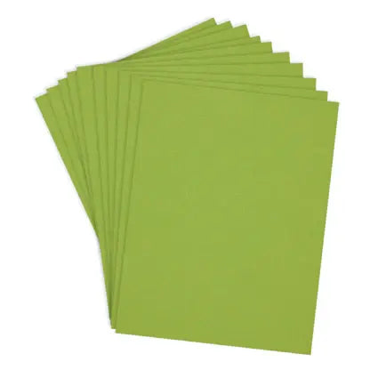 ColorWheel Cardstock Pack 8.5" x 11"- Rainforest - 10 Sheets
