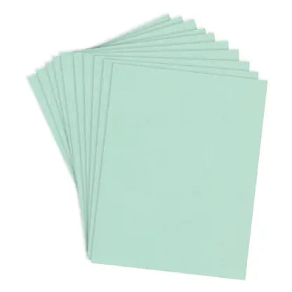 ColorWheel Cardstock Pack 8.5" x 11" -Seaside - 10 Sheets