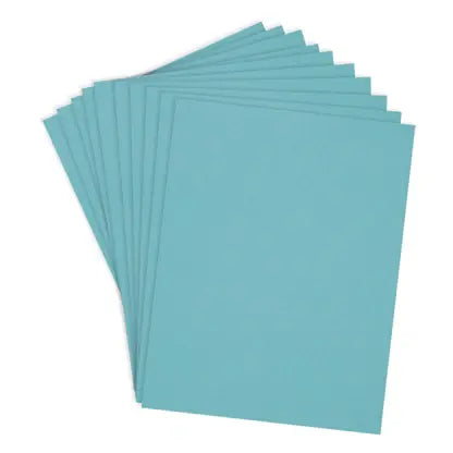 ColorWheel Cardstock Pack 8.5" x 11" - Malibu - 10 Sheets