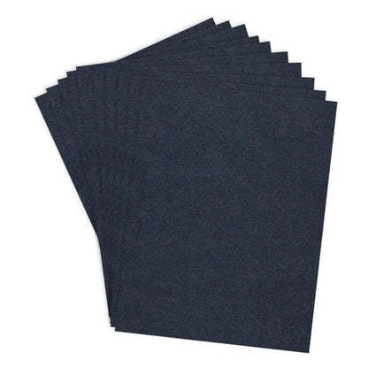 ColorWheel Cardstock Pack 8.5" x 11" - Indigo - 10 Sheets