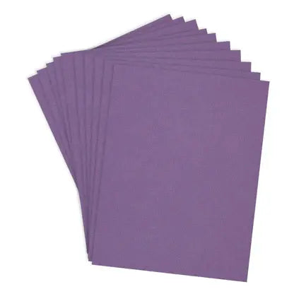 ColorWheel Cardstock Pack 8.5" x 11" - Lilac - 10 Sheets