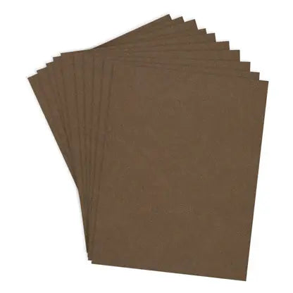 ColorWheel Cardstock Pack 8.5" x 11" - Truffle - 10 Sheets
