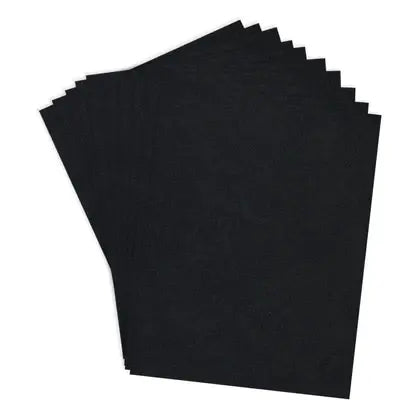 ColorWheel Cardstock Pack 8.5" x 11" - Raven - 10 Sheets