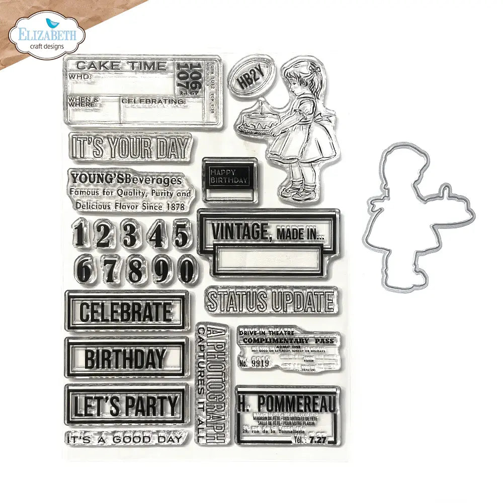 Celebrations 2 - Stamps and Dies