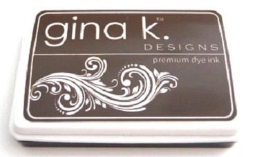 Gina K Ink Pad - Dark Chocolate