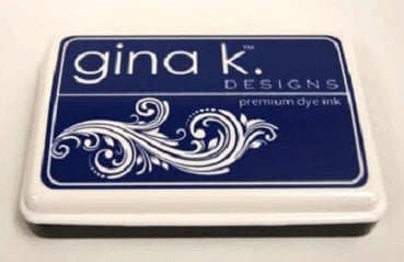 Gina K Ink Pad - Blue Denim