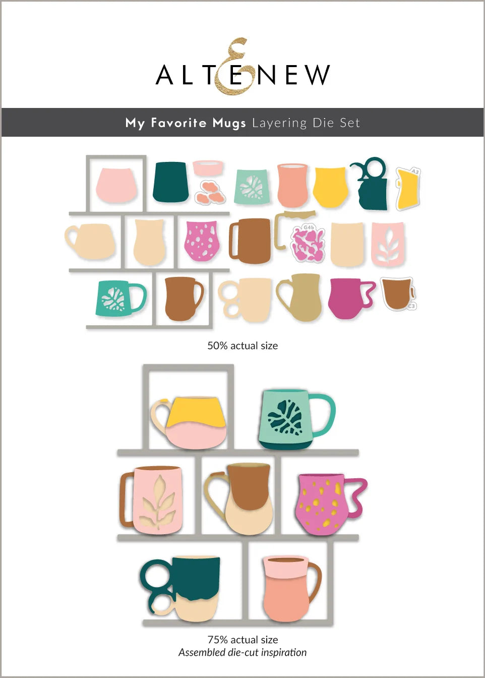 My Favourite Mugs - Layering Die