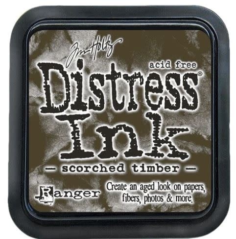 Distress Ink Pad - Scorched Timber