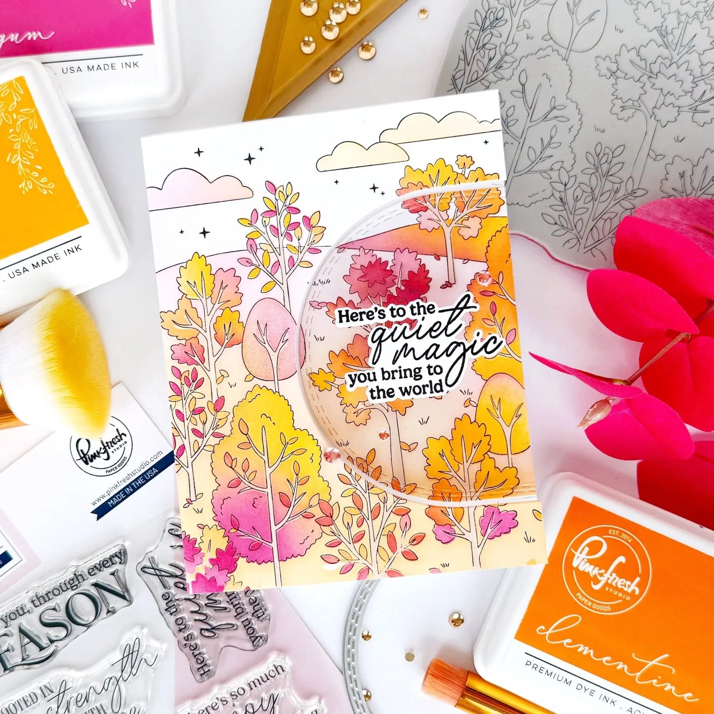 Dreamer's Forest - Stamp and Stencil