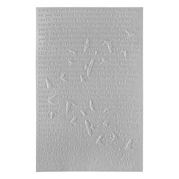 3D Embossing Folder - Soaring by Dian Wakely - Soaring