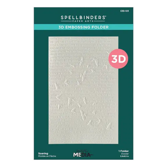 3D Embossing Folder - Soaring by Dian Wakely - Soaring