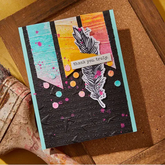 3D Embossing Folder - Soaring by Dian Wakely - Soaring