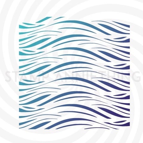 Rough Seas - Stencil