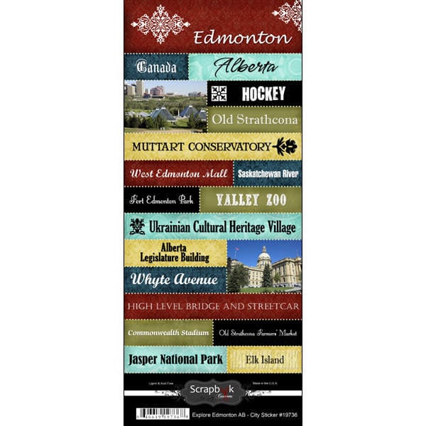 Edmonton Explore - Stickers