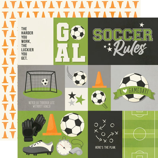 Soccer - Elements - 12x12 Pattern Paper