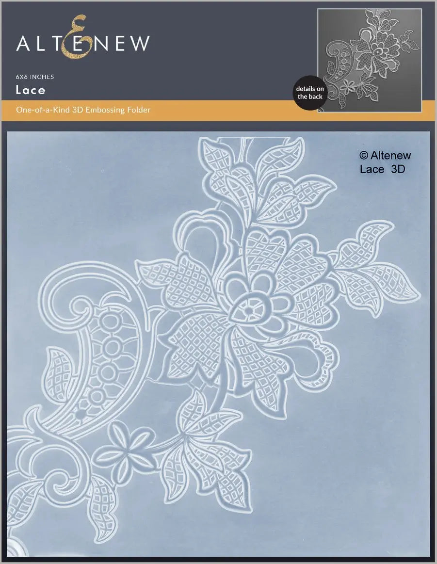 Lace - 3D Embossing Folder