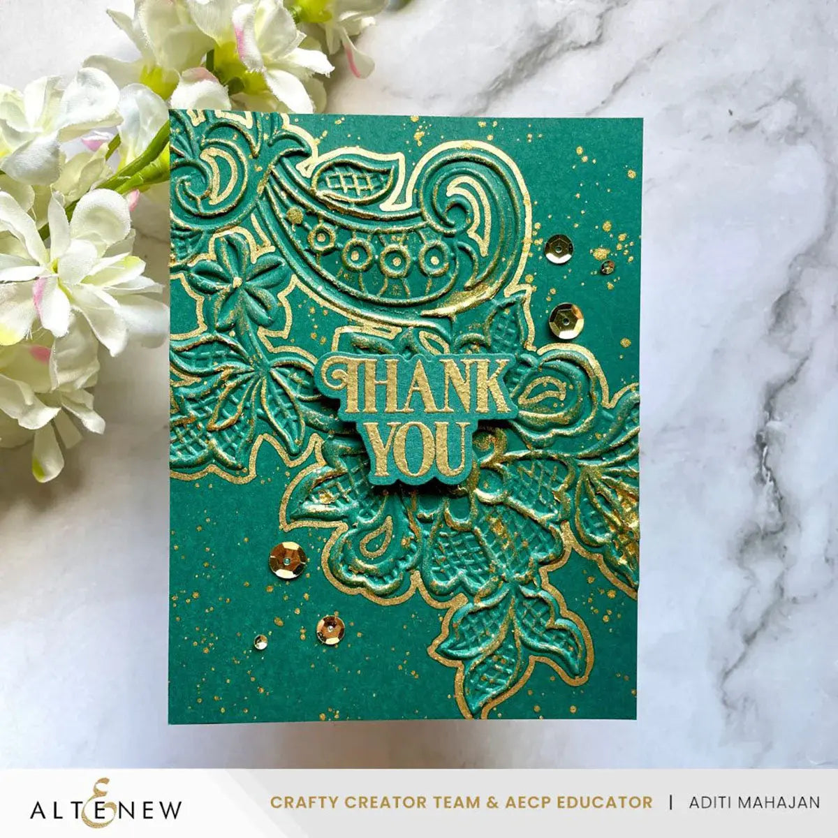 Lace - 3D Embossing Folder