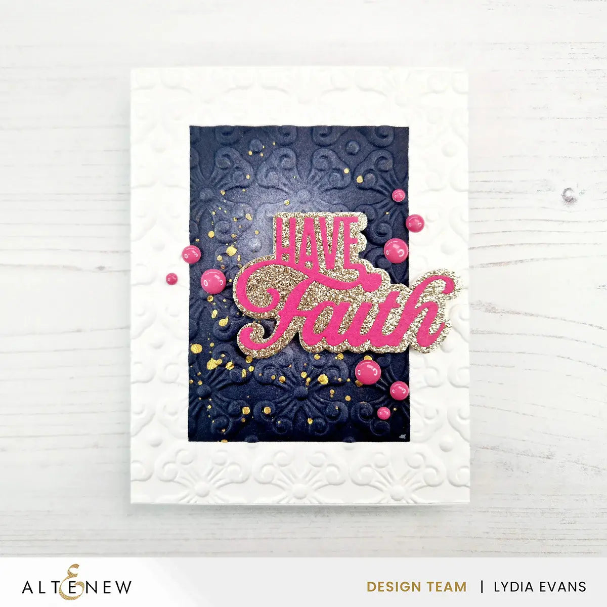 Ornate Emblems - 3D Embossing Folder