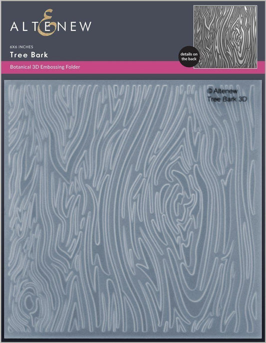 Tree Bark - 3D Embossing Folder