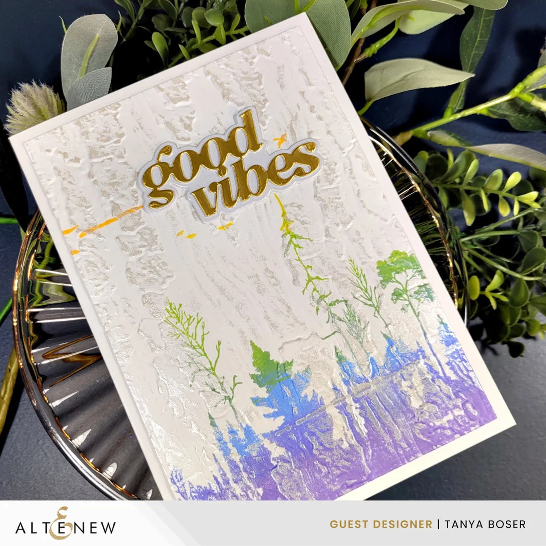 Weathered Bark - 3D Embossing Folder