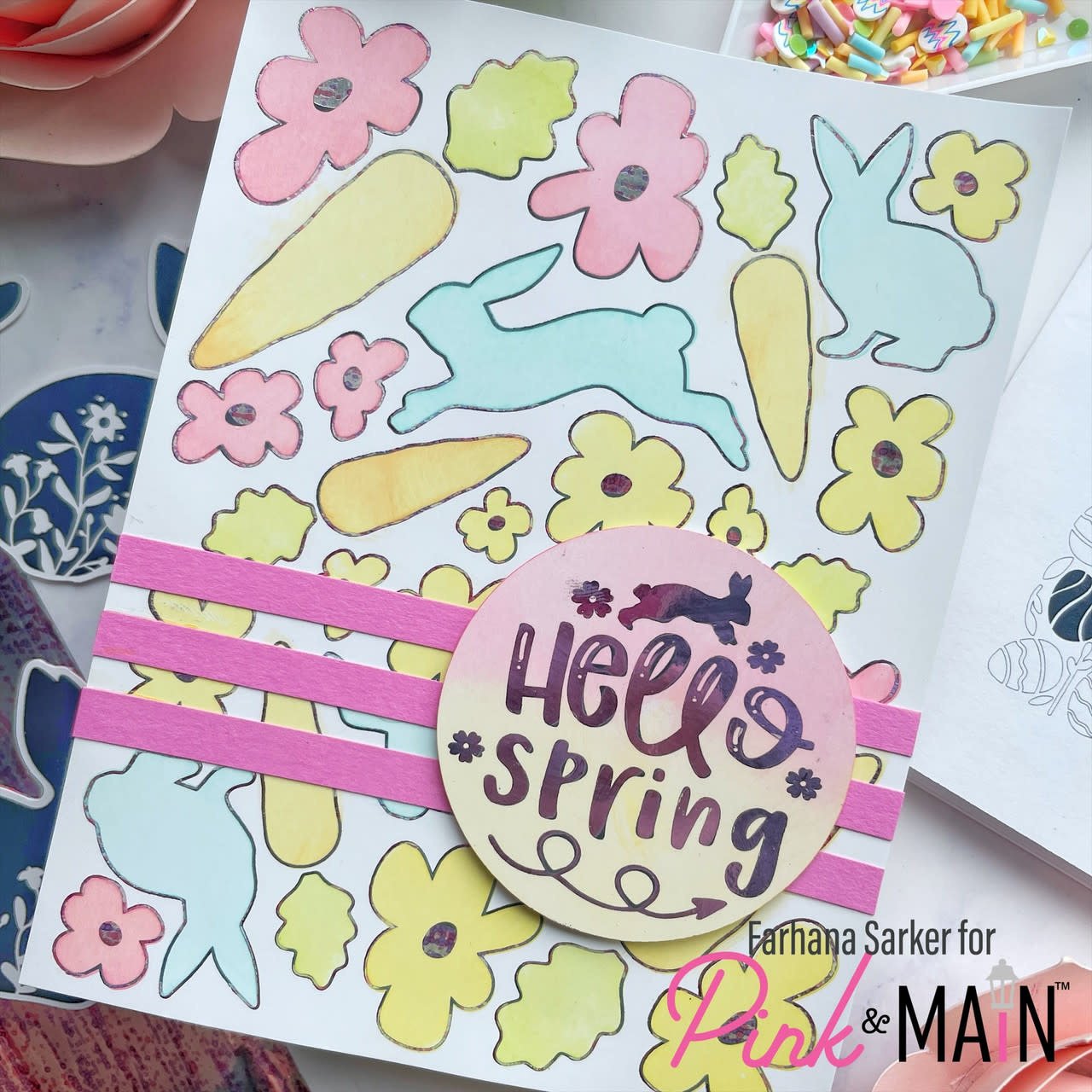 Bunny Hop Set 2 - Foilables Sheets