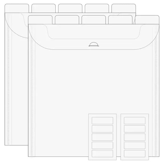 TOO - Flip Flap Pocket - 12x12 - 10 pack