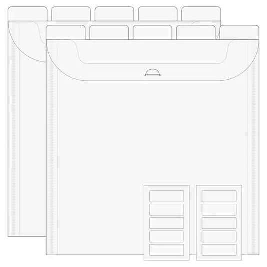 TOO - Flip Flap Pocket - 12x12 - 10 pack