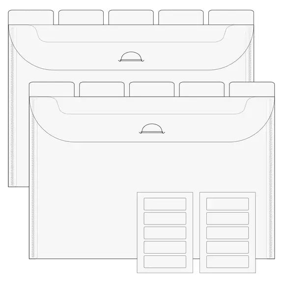 TOO - Flip Flap Pocket - 9x6 - 10 pack