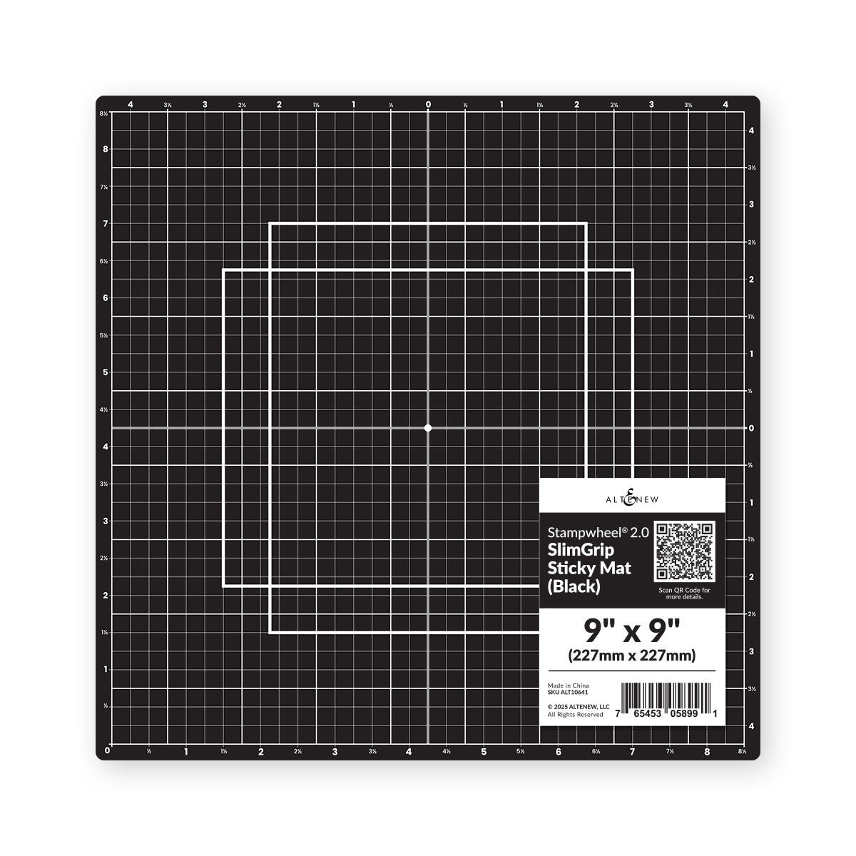 Stampwheel 2.0-Slimgrip Sticky Mat (black)
