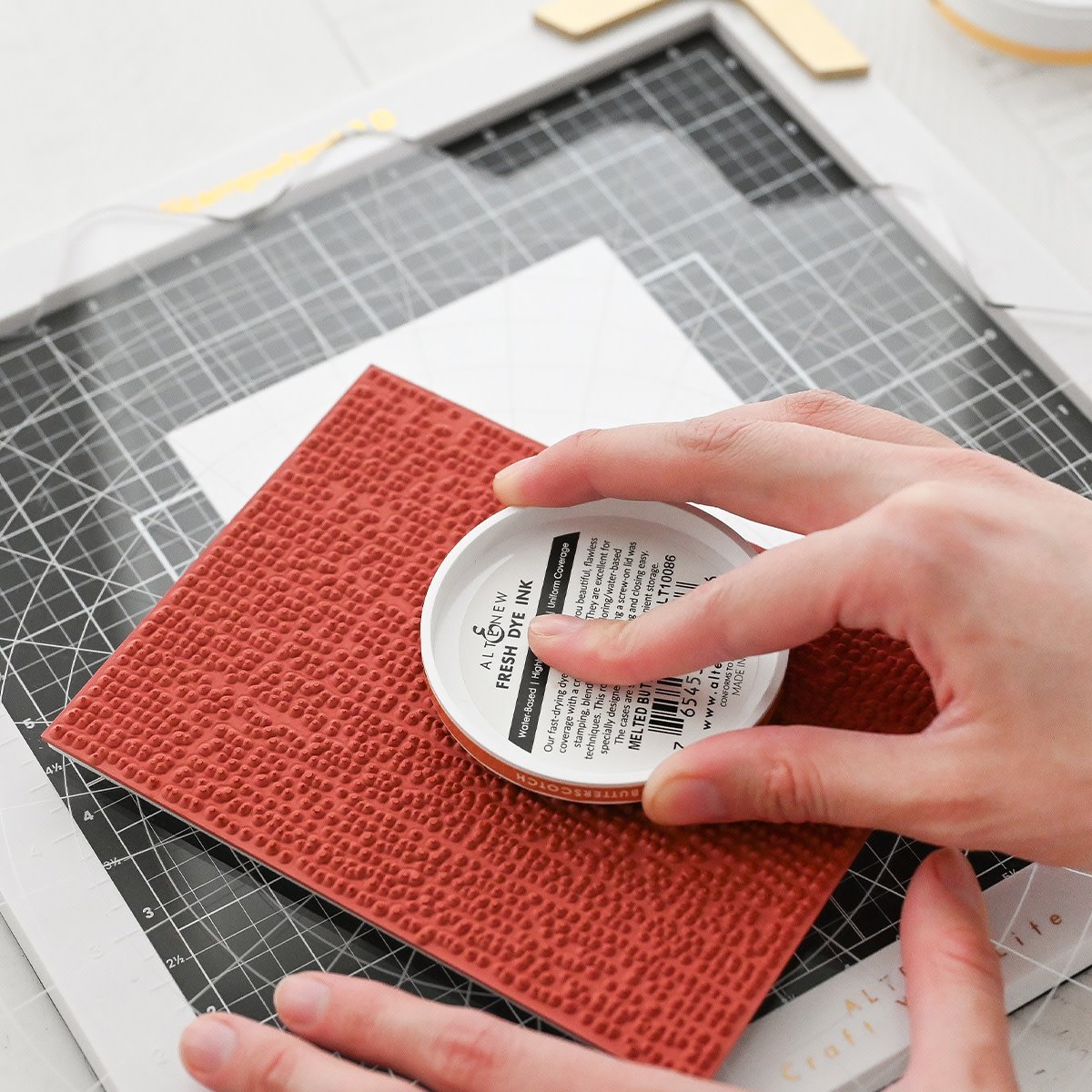 Stampwheel 2.0-Slimgrip Sticky Mat (black)