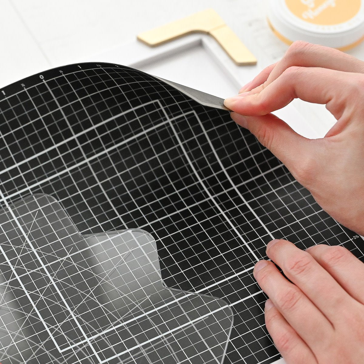 Stampwheel 2.0-Slimgrip Sticky Mat (black)