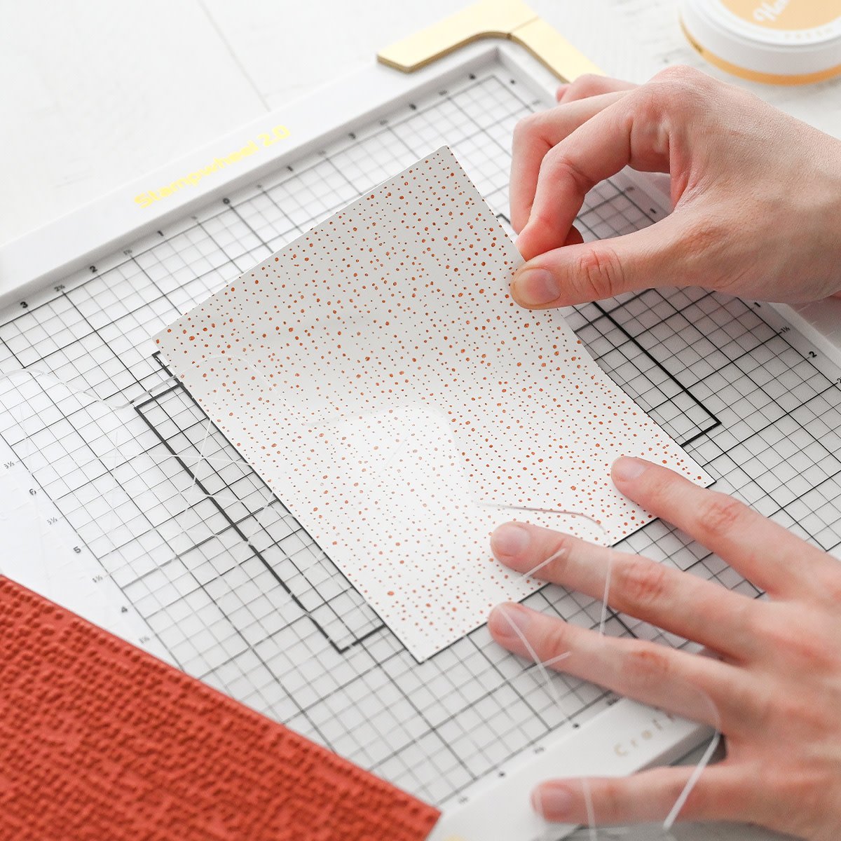 Stampwheel 2.0-Slimgrip Sticky Mat (translucent)