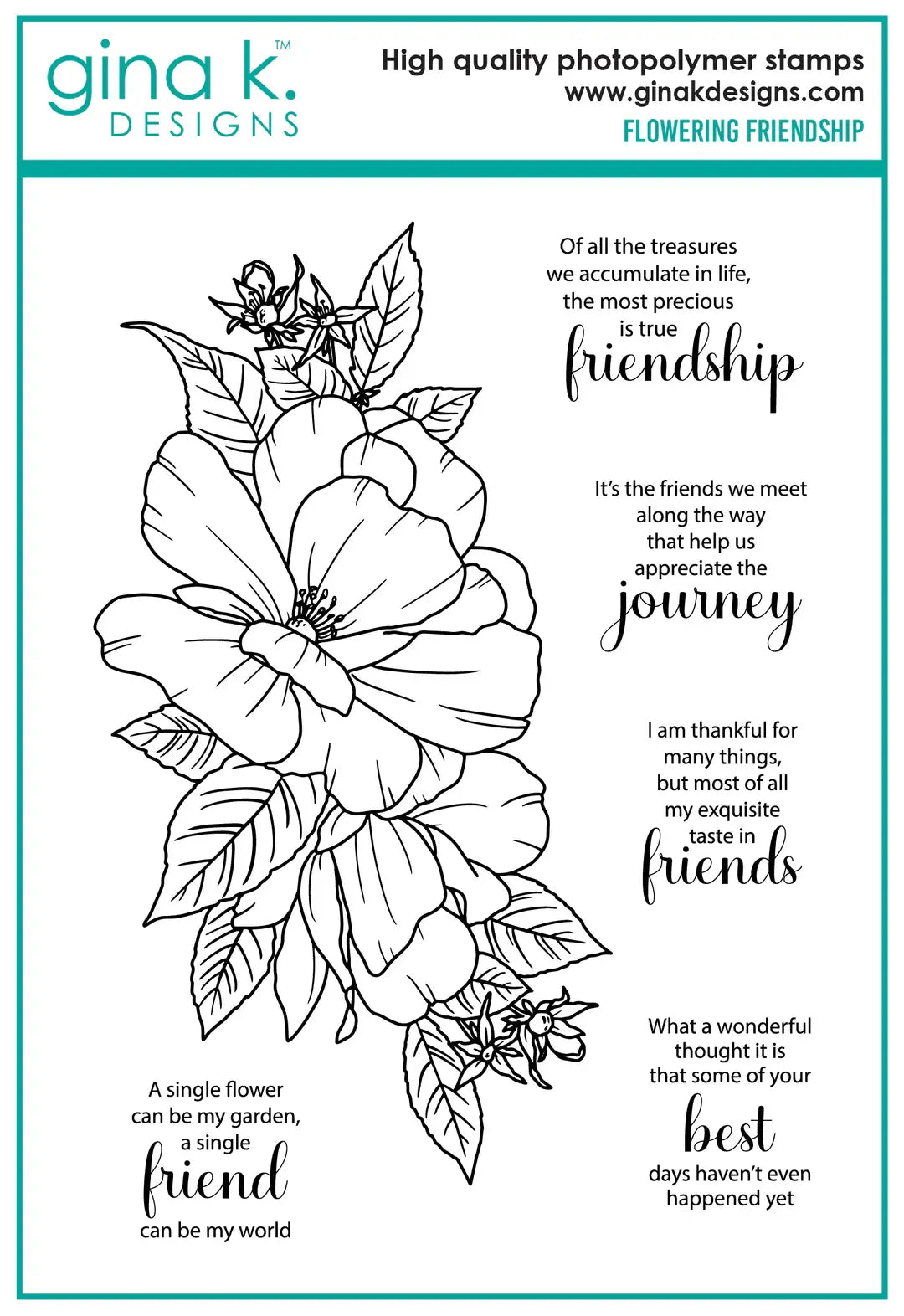Flowering Friendship - Bundle