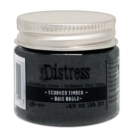 Distress Embossing Glaze - Scorched Timber