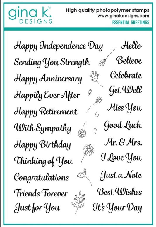 Essential Greetings - Stamps