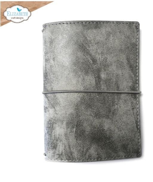 Stonewashed Grey Passport - Art Journal size (4.9” x 3.5” / 124mm x 89mm)