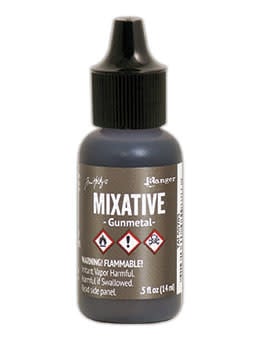 Alcohol Ink - Metal Mixative 1/2 oz - Gunmetal