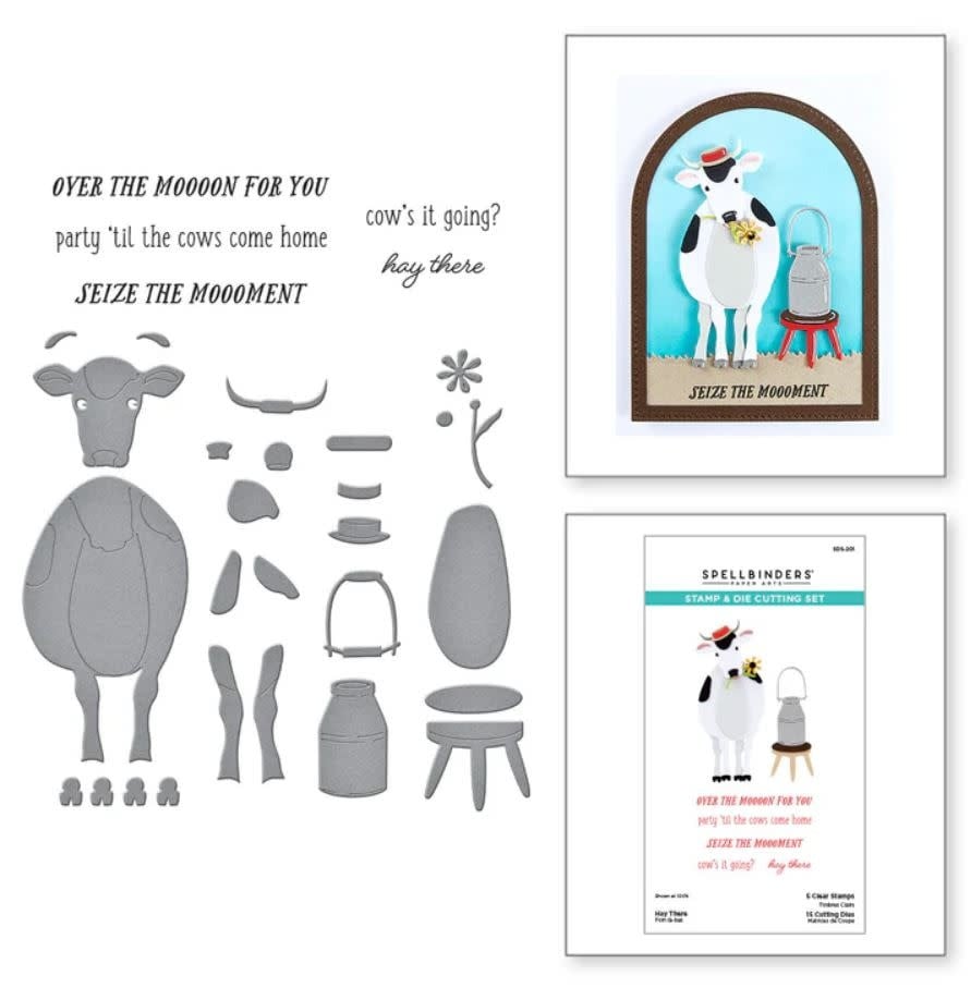Hay There - from the On the Farm Collection - Stamps and Dies