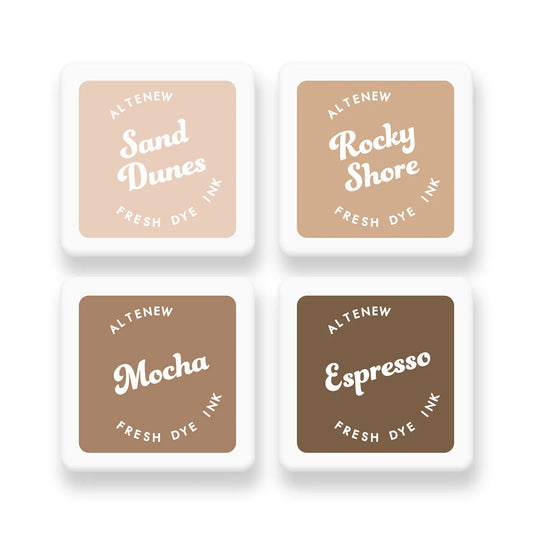 Coffee Break - Fresh Dye Ink Mini Cube Set