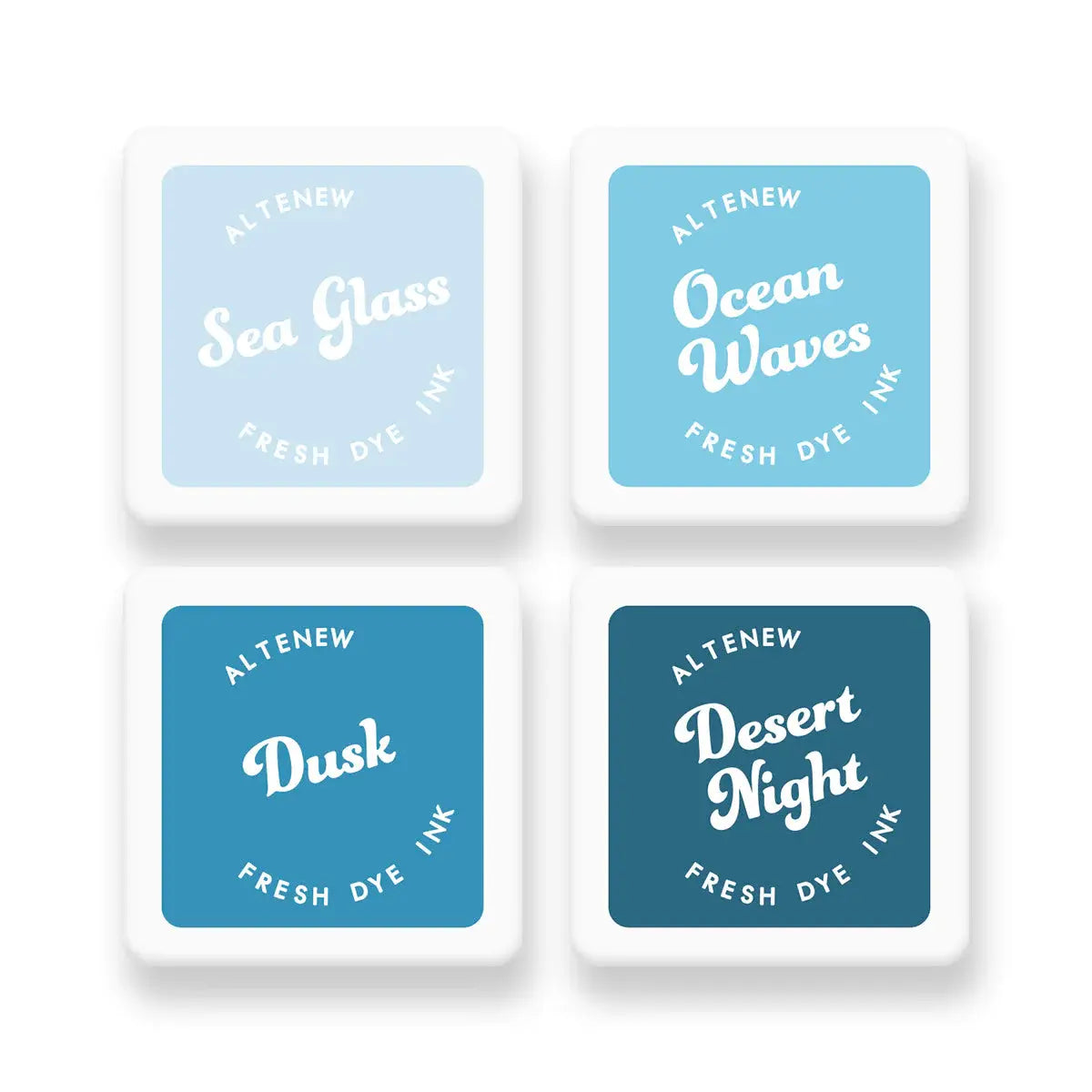 Cool Summer Night - Fresh Dye Ink Mini Cube Set