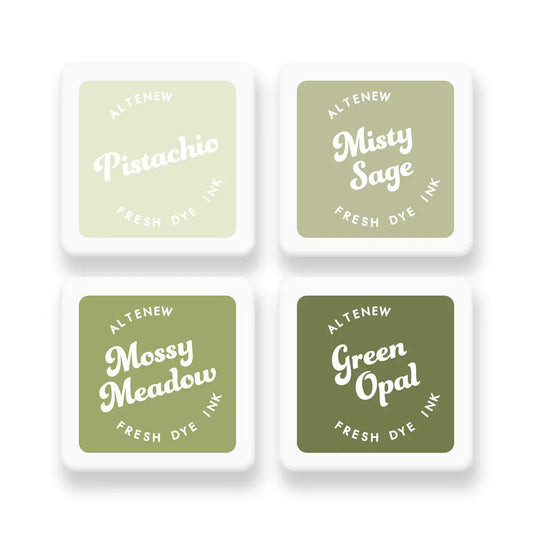 Jade Dreams - Fresh Dye Ink Mini Cube Set