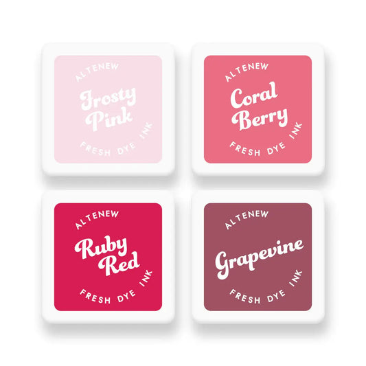 Red Cosmos - Fresh Dye Ink Mini Cube Set