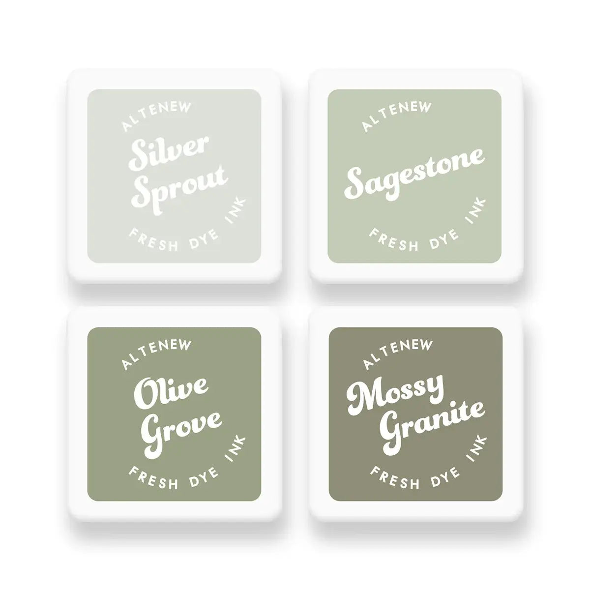 Sage Garden - Fresh Dye Ink Mini Cube Set