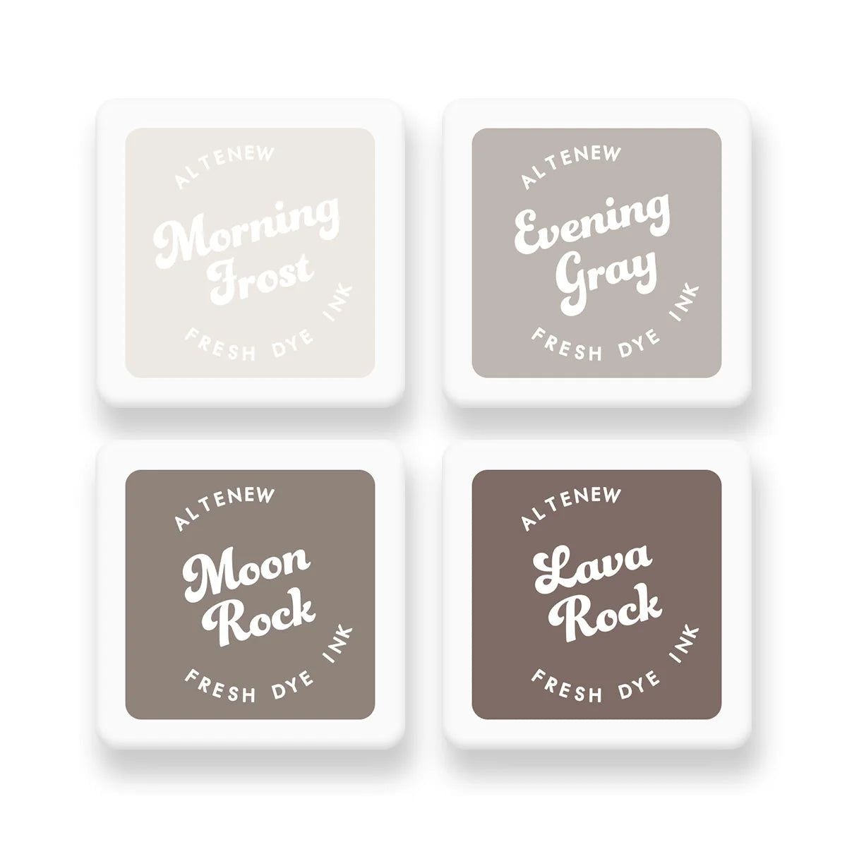 Warm Gray - Fresh Dye Ink Mini Cube Set