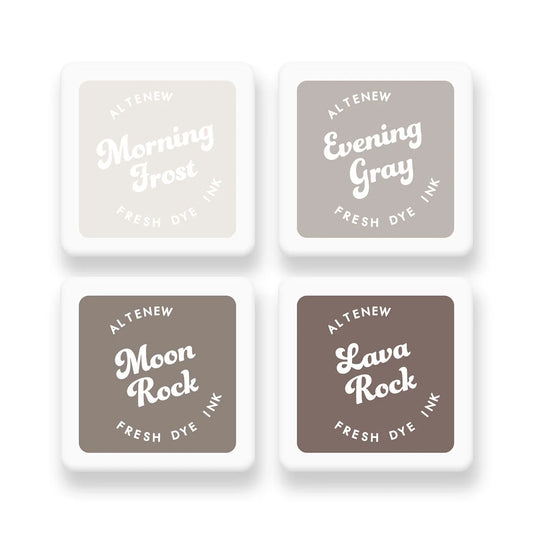 Warm Gray - Fresh Dye Ink Mini Cube Set